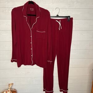 Colorfulleaf women’s wine pajama set Size Large
